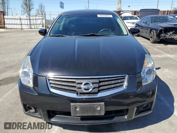 2008 Nissan Maxima 3.5 SE with VIN 1N4BA41E18C819378, listed as a Copart auction lot 50099855 with 79,751 mi miles and Salvage Title. Bid and sale history available at carsss.com. Image 5.