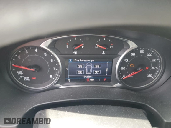 2022 GMC Terrain SLE z VIN 3GKALTEV3NL265091, wystawiony jako Copart lot #54828235 z przebiegiem 34 259 mil mil oraz Szkoda całkowita • Salvage title. Historia ofert i sprzedaży dostępna na DreamBid. Obrazek 9.