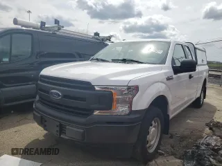 2019 Ford F-150 XL with VIN 1FTEX1CBXKKE66658, listed as a Copart auction lot 52675145 with 128,481 mi miles and Clean title. Bid and sale history available at DreamBid. Image 1.
