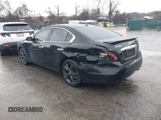 2014 Nissan Maxima SV with VIN 1N4AA5AP6EC437992, listed as a IAAI auction lot 41856233 with 69,059 mi miles and . Bid and sale history available at DreamBid. Image 3.
