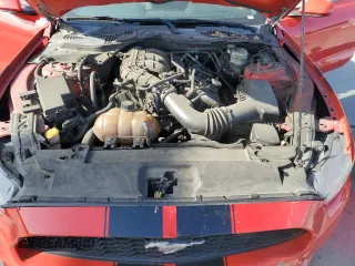 2015 Ford Mustang V6 with VIN 1FA6P8AM3F5345921, listed as a Copart auction lot 59231455 with 130,844 mi miles and Salvage title. Bid and sale history available at DreamBid. Image 11.