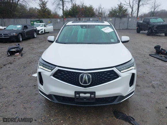2024 Acura RDX with VIN 5J8TC2H31RL028837, listed as a IAAI auction lot 41102018 with 8,021 mi miles. Bid and sale history available at carsss.com. Image 12.