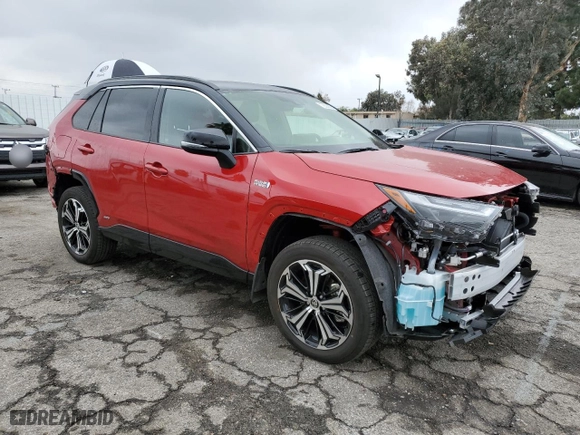 2022 Toyota RAV4 Prime XSE with VIN JTMEB3FVXND083781, listed as a Copart auction lot 73526892 with NaN miles. Bid and sale history available at carsss.com. Image 4.