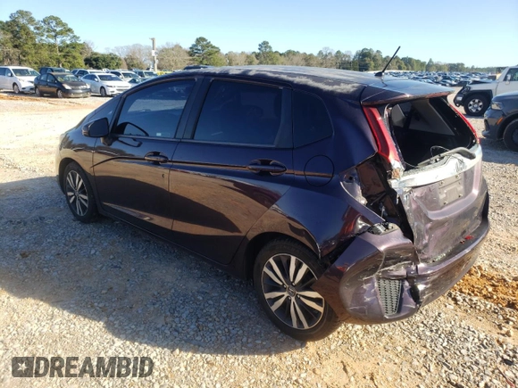 2016 Honda Fit EX-L with VIN JHMGK5H82GS014561, listed as a Copart auction lot 46746815 with 77,525 mi miles and Salvage title. Bid and sale history available at DreamBid. Image 2.