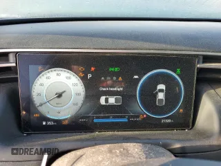 2023 Hyundai Santa Cruz SEL with VIN 5NTJCDAE6PH064085, listed as a Copart auction lot 52424805 with 21,320 mi miles and Salvage title. Bid and sale history available at DreamBid. Image 9.