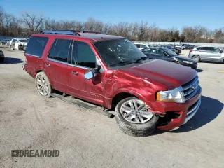 2017 Ford Expedition Platinum with VIN 1FMJU1MT7HEA23773, listed as a Copart auction lot 88549005 with 106,507 mi miles and Salvage title. Bid and sale history available at DreamBid. Image 4.