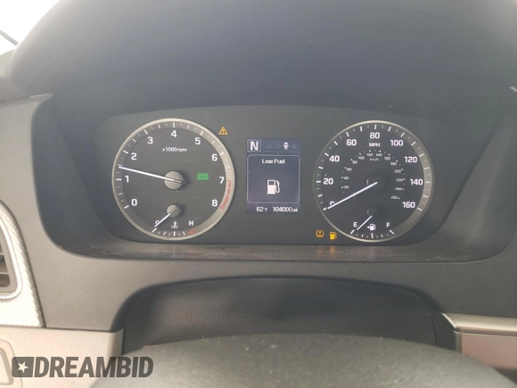 2015 Hyundai Sonata 2.4L SE with VIN 5NPE24AF4FH217346, listed as a Copart auction lot 53923845 with 104,000 mi miles and Salvage Title. Bid and sale history available at carsss.com. Image 9.