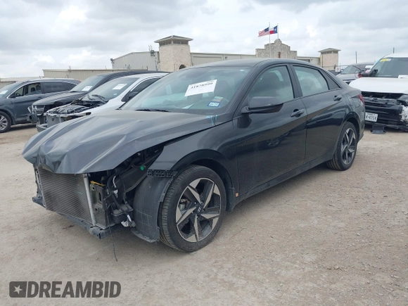 2023 Hyundai Elantra SEL with VIN KMHLS4AG2PU575872, listed as a IAAI auction lot 41878999 with 42,448 mi miles and . Bid and sale history available at DreamBid. Image 17.