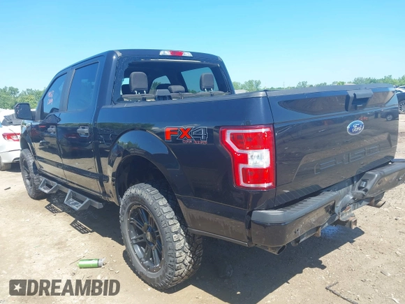 2020 Ford F-150 XL with VIN 1FTEW1E55LFB44370, listed as a IAAI auction lot 42635004 with 54,502 mi miles and . Bid and sale history available at DreamBid. Image 3.