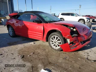 2001 Mitsubishi Eclipse GS with VIN 4A3AE45G61E185675, listed as a Copart auction lot 88935545 with 107,036 mi miles and Salvage Title. Bid and sale history available at carsss.com. Image 4.