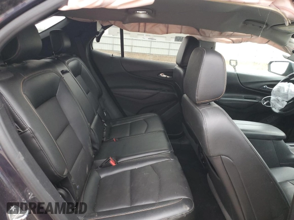 2018 Chevrolet Equinox Premier with VIN 3GNAXVEV8JS528324, listed as a Copart auction lot 50145285 with 43,462 mi miles and Salvage Title. Bid and sale history available at DreamBid. Image 11.