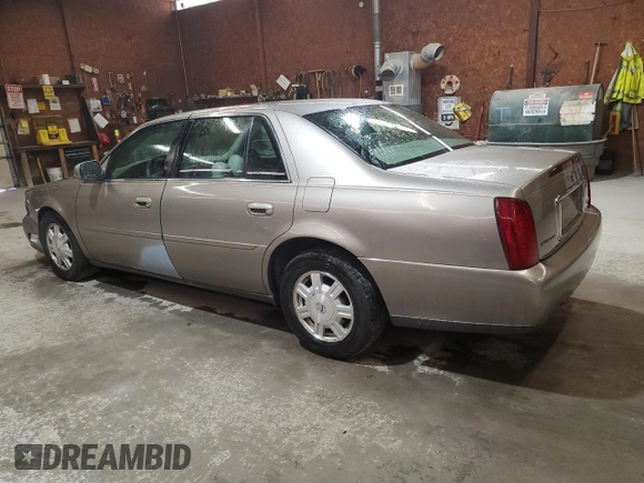 2003 Cadillac DeVille with VIN 1G6KD54Y23U194654, listed as a Copart auction lot 53878435 with 77,451 mi miles and Salvage Title. Bid and sale history available at carsss.com. Image 2.
