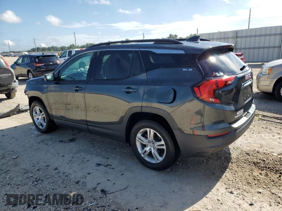 2019 GMC Terrain SLE with VIN 3GKALTEV4KL327853, listed as a Copart auction lot 69813064 with 80,604 mi miles and Salvage Title. Bid and sale history available at DreamBid. Image 2.