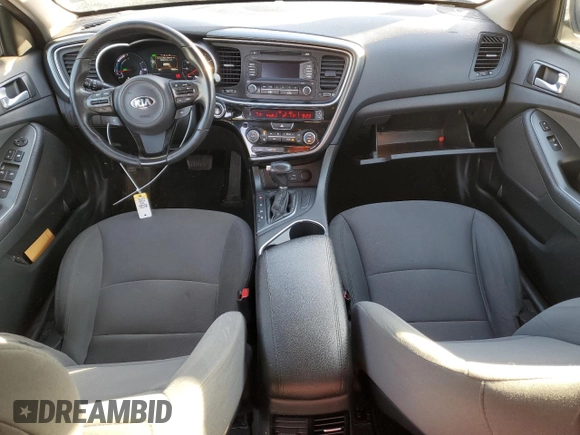 2016 Kia Optima Hybrid with VIN KNAGM4AD1G5096498, listed as a Copart auction lot 88903695 with 98,020 mi miles and Salvage Title. Bid and sale history available at carsss.com. Image 8.