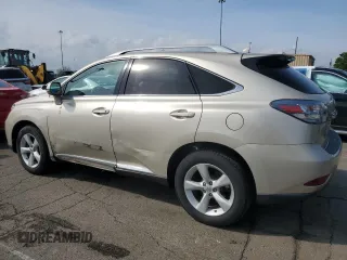 2012 Lexus RX 350 with VIN 2T2BK1BA2CC140782, listed as a Copart auction lot 52604525 with 103,374 mi miles and Salvage Title. Bid and sale history available at carsss.com. Image 2.