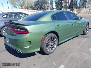 2023 Dodge Charger Scat Pack Widebody with VIN 2C3CDXGJ3PH577723, listed as a IAAI auction lot 41636918 with 5,846 mi miles. Bid and sale history available at carsss.com. Image 4.