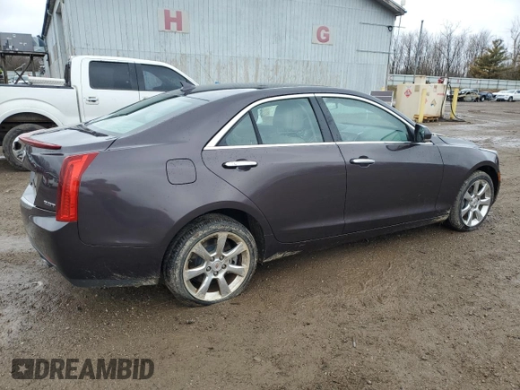 2014 Cadillac ATS Luxury AWD with VIN 1G6AH5RX4E0106455, listed as a Copart auction lot 52374695 with 41,517 mi miles and Clean Title. Bid and sale history available at carsss.com. Image 3.