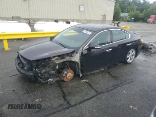2012 Nissan Maxima SV with VIN 1N4AA5AP0CC811915, listed as a Copart auction lot 62986425 with 117,460 mi miles and Salvage title. Bid and sale history available at DreamBid. Image 1.
