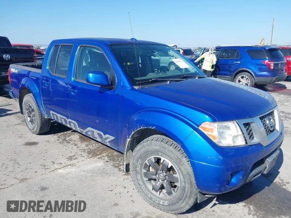 2014 Nissan Frontier SV with VIN 1N6AD0EV4EN720325, listed as a IAAI auction lot 41479133 with 61,661 mi miles and . Bid and sale history available at DreamBid. Image 1.
