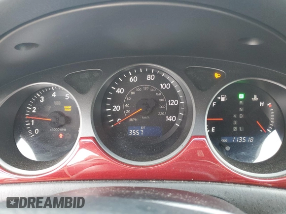 2006 Lexus ES 350 with VIN JTHBA30G065146560, listed as a Copart auction lot 55726945 with 113,518 mi miles and Salvage Title. Bid and sale history available at DreamBid. Image 9.