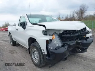 2021 Chevrolet Silverado 1500 Work Truck with VIN 3GCNWAEH5MG369642, listed as a IAAI auction lot 42029233 with 93,036 mi miles. Bid and sale history available at carsss.com. Image 6.