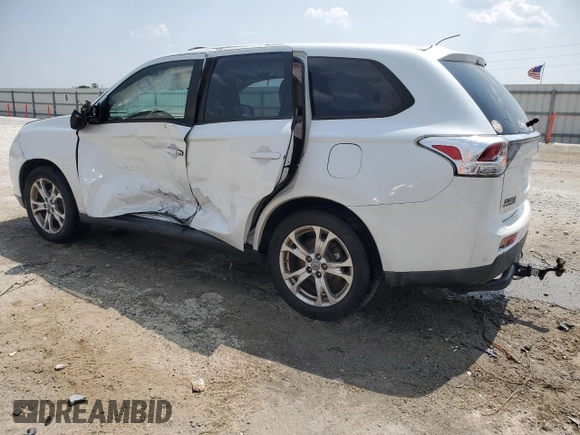 2014 Mitsubishi Outlander SE with VIN JA4AD3A32EZ015938, listed as a Copart auction lot 59175025 with 178,237 mi miles and Salvage title. Bid and sale history available at DreamBid. Image 2.