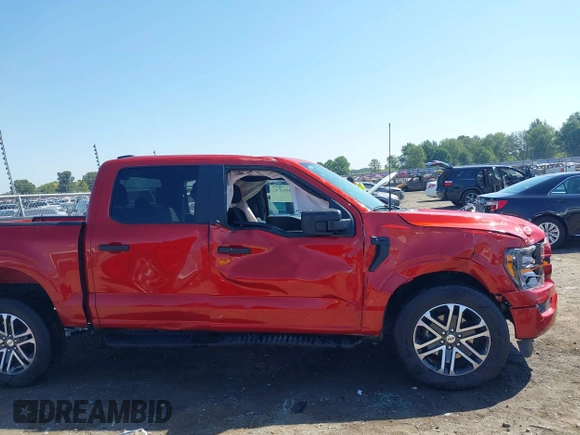 2023 Ford F-150 XL with VIN 1FTFW1E52PKD45404, listed as a IAAI auction lot 40365362 with 9,374 mi miles. Bid and sale history available at carsss.com. Image 12.