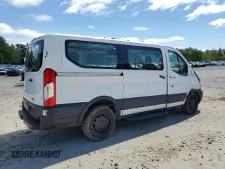 2019 Ford Transit with VIN 1FTYE1YM6KKB46220, listed as a Copart auction lot 56470595 with 38,069 mi miles and Salvage title. Bid and sale history available at DreamBid. Image 3.