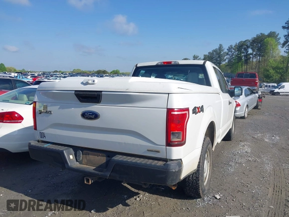 2016 Ford F-150 XLT with VIN 1FTEX1E89GFA95834, listed as a IAAI auction lot 41986995 with 153,202 mi miles. Bid and sale history available at carsss.com. Image 4.