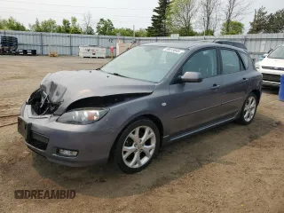 2008 Mazda 3 S Grand Touring z VIN JM1BK343081785439, wystawiony jako Copart lot #59013045 z przebiegiem 117 862 mil mil oraz Szkoda całkowita • Salvage title. Historia ofert i sprzedaży dostępna na DreamBid. Obrazek 1.