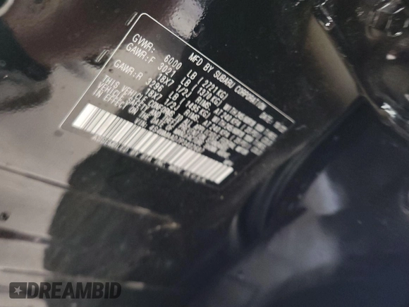 2023 Subaru Ascent Premium with VIN 4S4WMAAD7P3402687, listed as a IAAI auction lot 42723530 with 24,339 mi miles and . Bid and sale history available at DreamBid. Image 9.