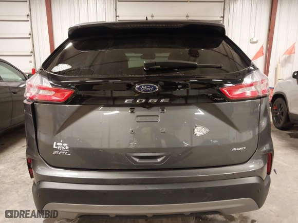 2022 Ford Edge SEL with VIN 2FMPK4J92NBA79329, listed as a IAAI auction lot 41813620 with 1 mi miles. Bid and sale history available at carsss.com. Image 17.
