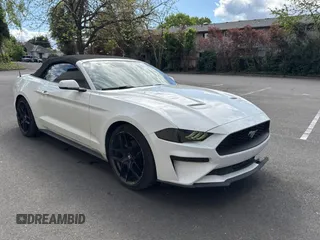 2018 Ford Mustang EcoBoost Premium with VIN 1FATP8UH7J5132500, listed as a Copart auction lot 54267655 with 96,169 mi miles and Salvage Title. Bid and sale history available at carsss.com. Image 1.