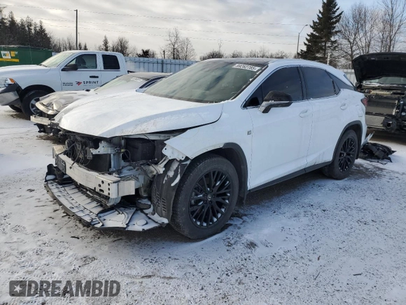 2020 Lexus RX with VIN 2T2YZMDA2LC251207, listed as a Copart auction lot 89262785 with 0 mi miles and Clean Title. Bid and sale history available at carsss.com. Image 1.