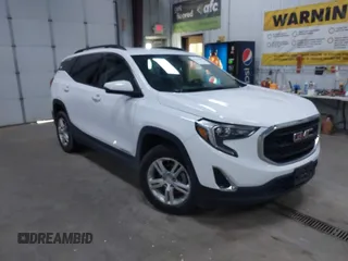 2019 GMC Terrain SLE with VIN 3GKALTEV4KL284910, listed as a IAAI auction lot 42318960 with 71,921 mi miles and . Bid and sale history available at DreamBid. Image 1.