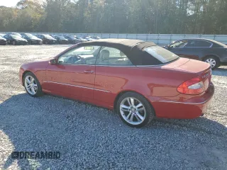 2009 Mercedes-Benz CLK 350 with VIN WDBTK56F09T106832, listed as a Copart auction lot 80189174 with 152,662 mi miles and Salvage Title. Bid and sale history available at DreamBid. Image 2.