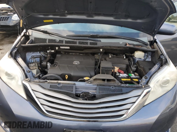 2014 Toyota Sienna XLE with VIN 5TDYK3DC6ES446435, listed as a Copart auction lot 85085274 with 0 mi miles and Salvage Title. Bid and sale history available at carsss.com. Image 12.