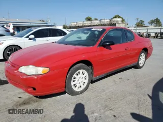2004 Chevrolet Monte Carlo LS with VIN 2G1WW12E549378004, listed as a Copart auction lot 75869014 with 199,818 mi miles and Salvage Title. Bid and sale history available at carsss.com. Image 1.