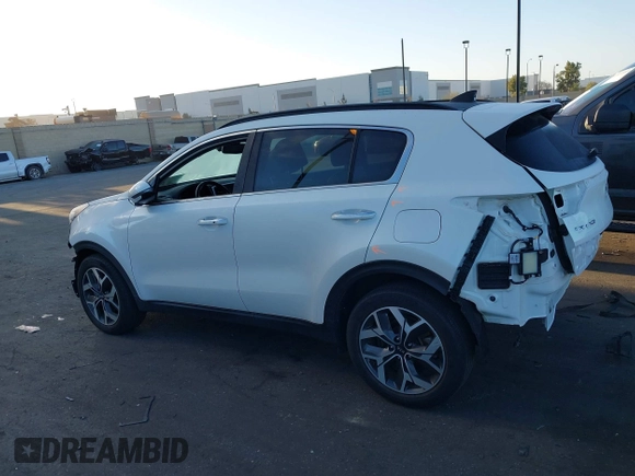 2021 Kia Sportage EX с VIN KNDPN3AC2M7854124, выставлен на аукционе IAAI как лот 41802946 с пробегом 27 420 миль миль и . История ставок и продаж доступна на DreamBid. Изображение 15.
