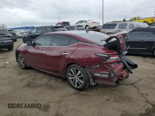 2020 Nissan Maxima SL with VIN 1N4AA6DV6LC366919, listed as a Copart auction lot 86270464 with 70,340 mi miles and Non repairable. Bid and sale history available at DreamBid. Image 2.