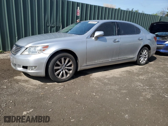 2010 Lexus LS 460 L with VIN JTHDL5EF7A5002771, listed as a Copart auction lot 54668205 with 221,878 mi miles and Salvage title. Bid and sale history available at DreamBid. Image 1.