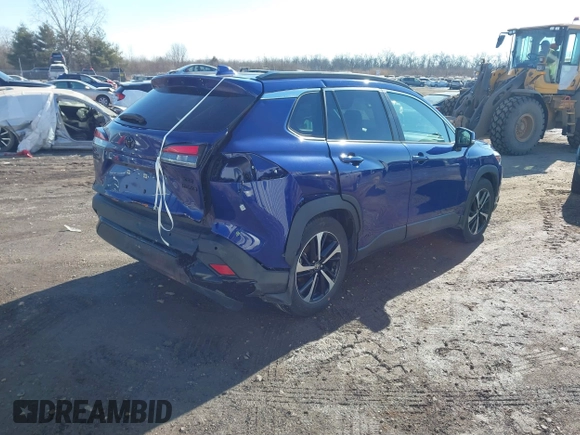 2024 Toyota Corolla Cross Hybrid S with VIN 7MUFBABG7RV021934, listed as a IAAI auction lot 41171470 with 5,000 mi miles and . Bid and sale history available at DreamBid. Image 4.