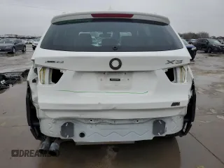 2017 BMW X3 xDrive35i with VIN 5UXWX7C38H0U44063, listed as a Copart auction lot 44501435 with 78,302 mi miles and Salvage Title. Bid and sale history available at DreamBid. Image 6.