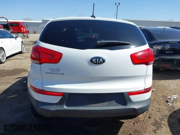 2016 Kia Sportage LX with VIN KNDPBCAC9G7872861, listed as a IAAI auction lot 41772819 with 117,540 mi miles and . Bid and sale history available at carsss.com. Image 16.