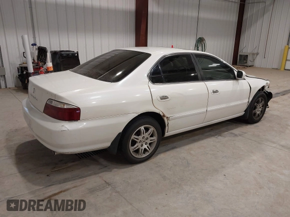 2001 Acura TL with VIN 19UUA56691A034068, listed as a IAAI auction lot 41834708 with 131,288 mi miles. Bid and sale history available at carsss.com. Image 4.