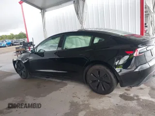 2024 Tesla Model 3 with VIN 5YJ3E1EA6RF731312, listed as a IAAI auction lot 41987407 with 5,025 mi miles and . Bid and sale history available at DreamBid. Image 14.