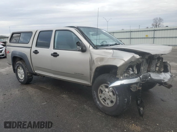 2005 Chevrolet Colorado 1SC LS Z85 with VIN 1GCDT136058162329, listed as a Copart auction lot 84167324 with 224,906 mi miles and Salvage title. Bid and sale history available at DreamBid. Image 4.
