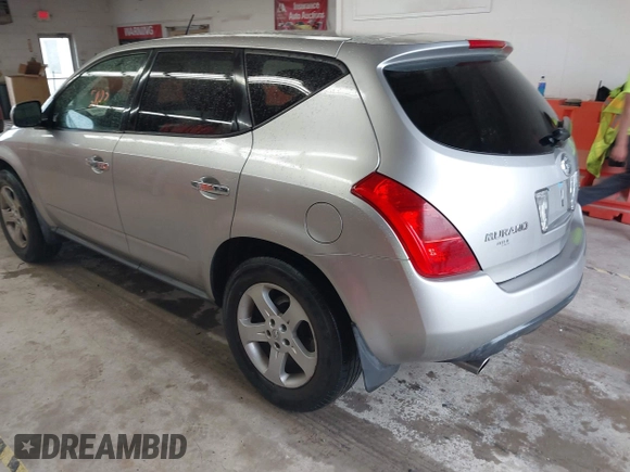 2004 Nissan Murano SE z VIN JN8AZ08W24W333746, wystawiony jako IAAI lot #42235803 z przebiegiem 134 403 mil mil oraz . Historia ofert i sprzedaży dostępna na DreamBid. Obrazek 3.