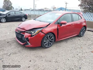 2019 Toyota Corolla Hatchback SE with VIN JTNK4RBE5K3018730, listed as a IAAI auction lot 40862172 with 48,917 mi miles. Bid and sale history available at carsss.com. Image 19.