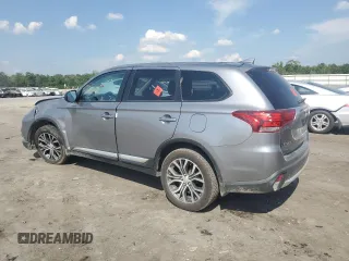 2018 Mitsubishi Outlander ES with VIN JA4AZ3A32JZ024831, listed as a Copart auction lot 62369645 with 91,599 mi miles and Salvage title. Bid and sale history available at DreamBid. Image 2.